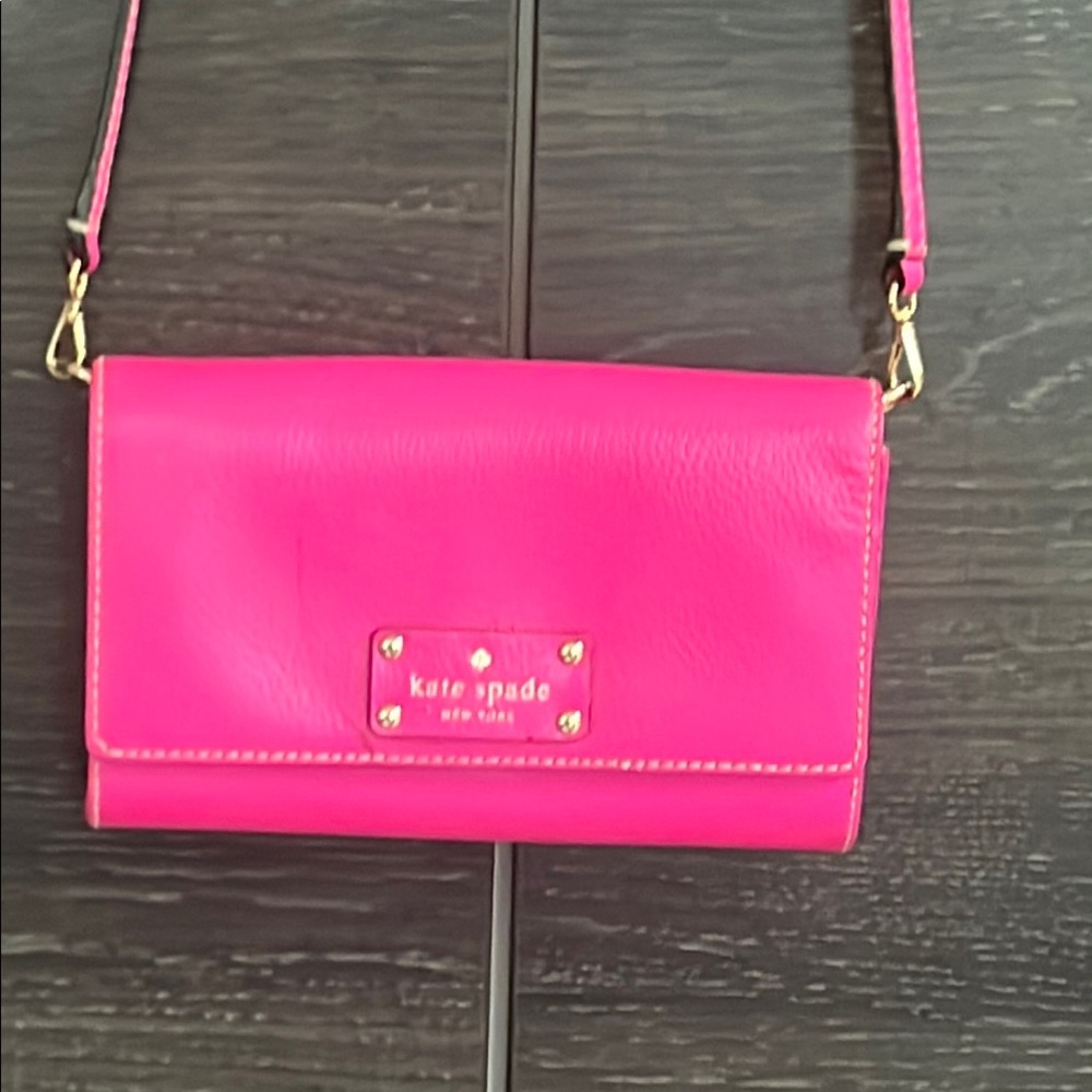 Kate Spade Vibrant Pink Crossbody Bag